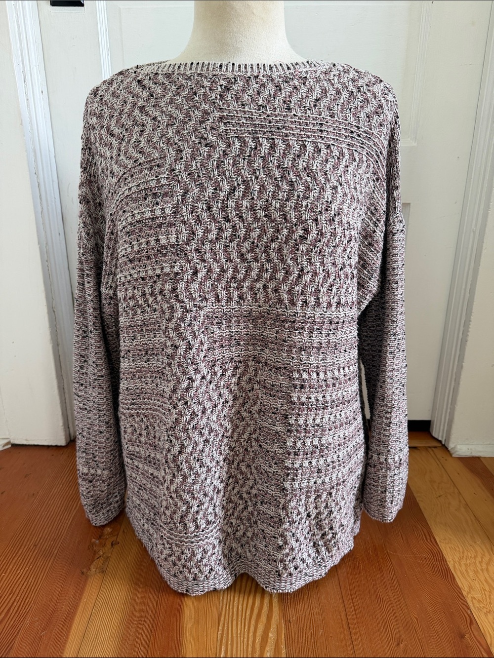 J Jill Textured Knit Sweater Large